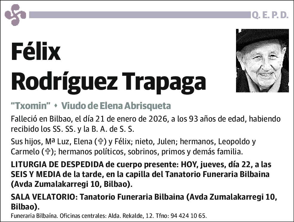Félix Rodríguez Trapaga