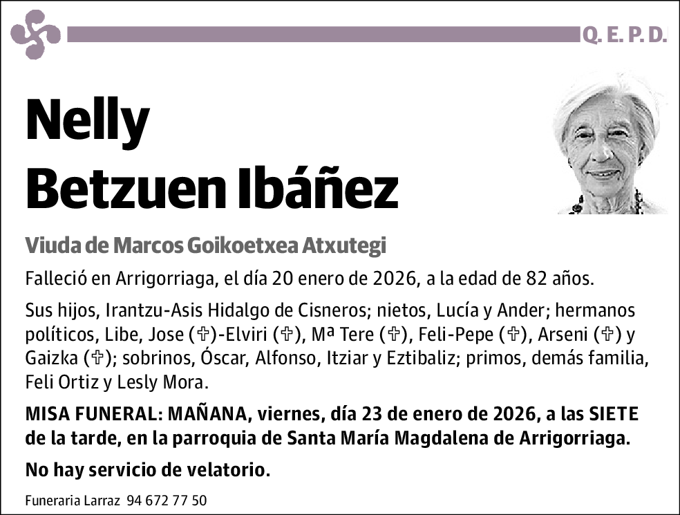 Nelly Betzuen Ibáñez