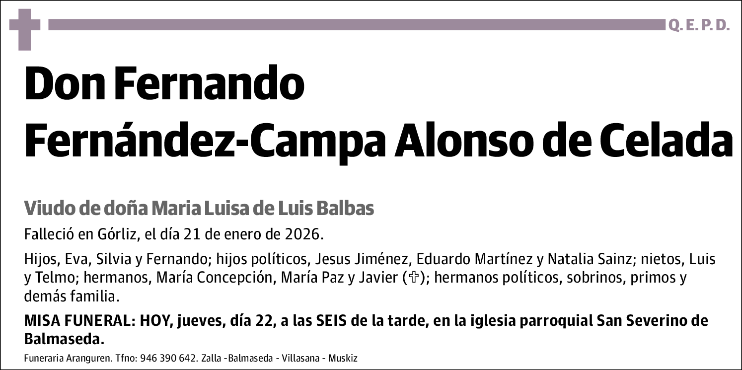 Fernando Fernández-Campa Alonso de Celada