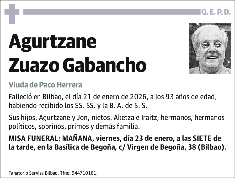 Agurtzane Zuazo Gabancho