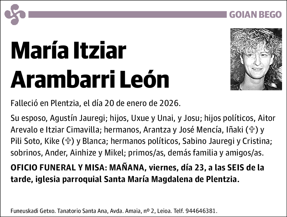 María Itziar Arambarri León