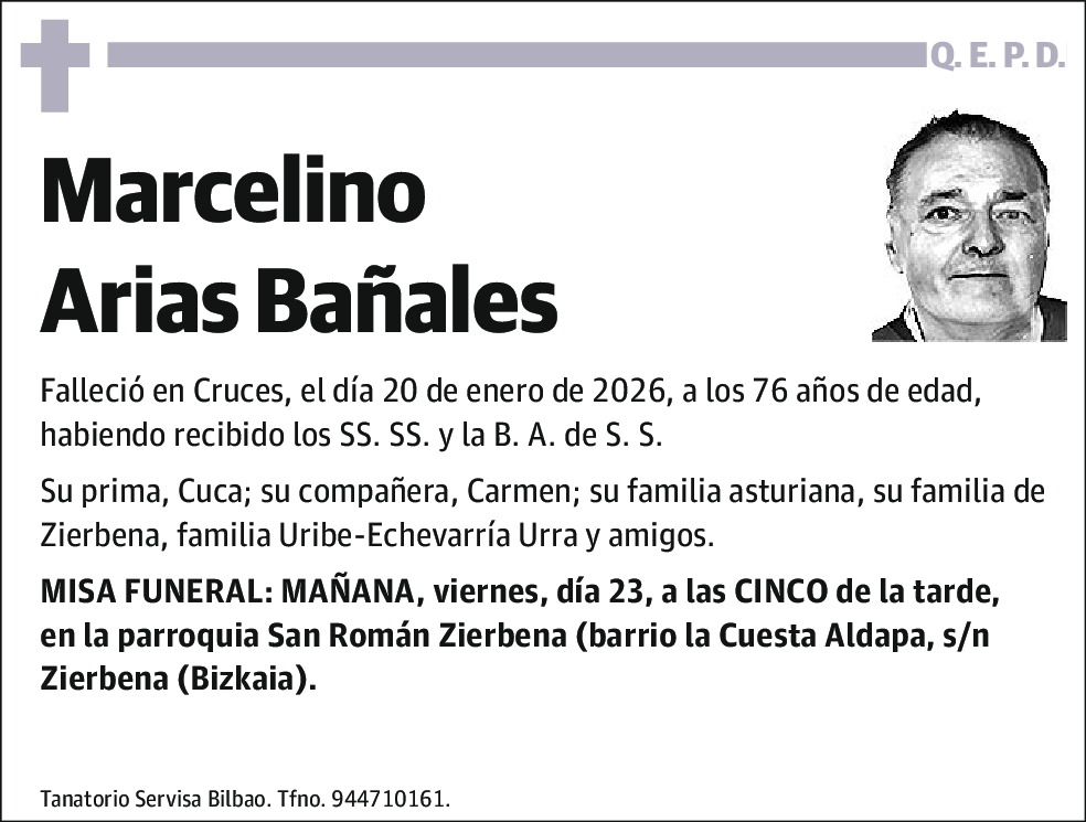 Marcelino Arias Bañales