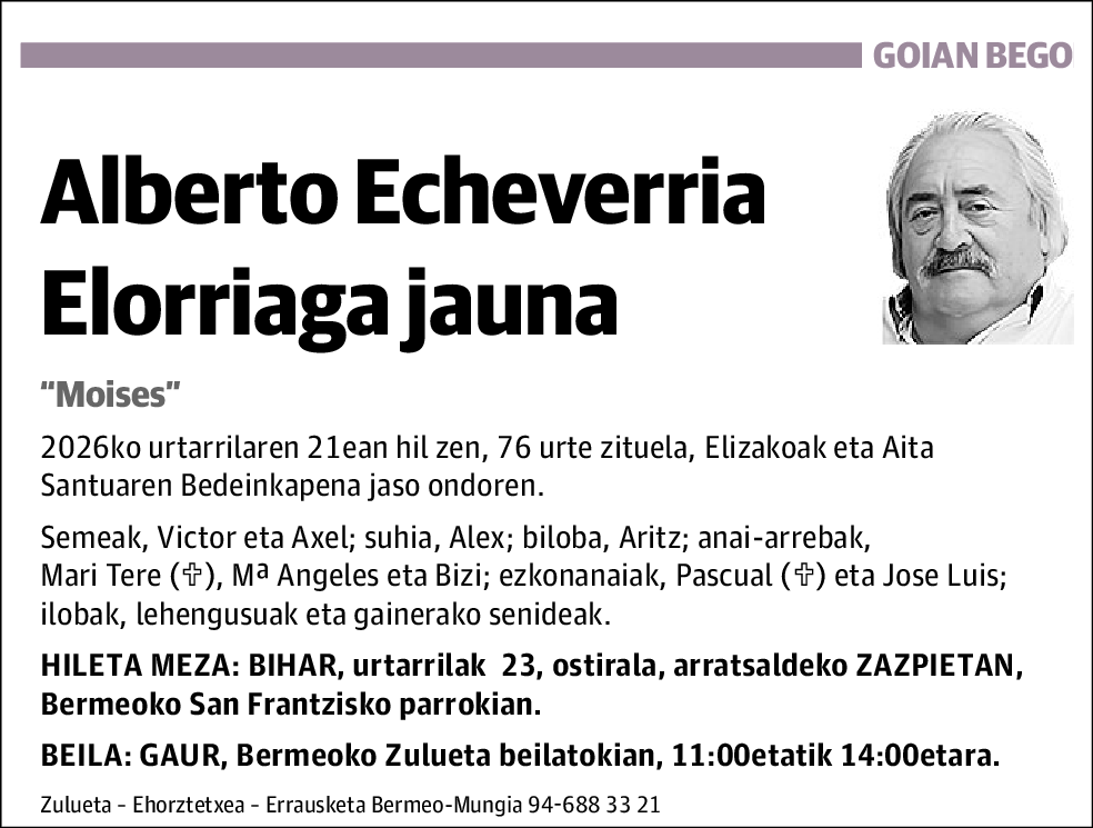 Alberto Echeverria Elorriaga