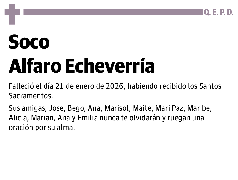 Soco Alfaro Echevarria