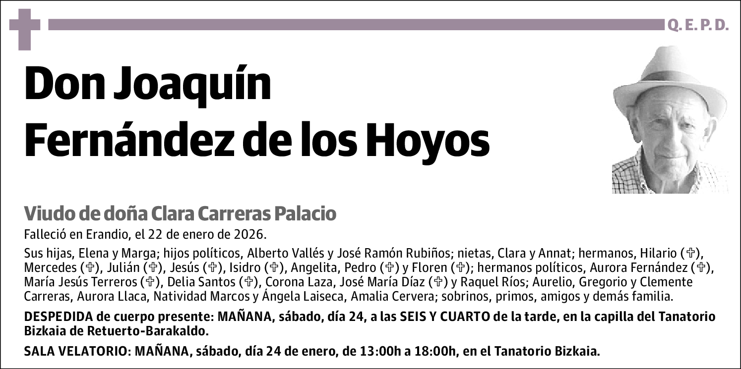 Joaquín Fernández de los Hoyos