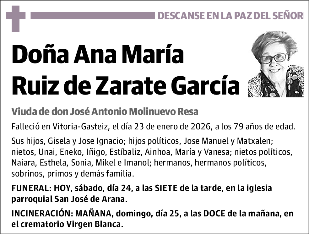 Ana María Ruiz de Zarate García