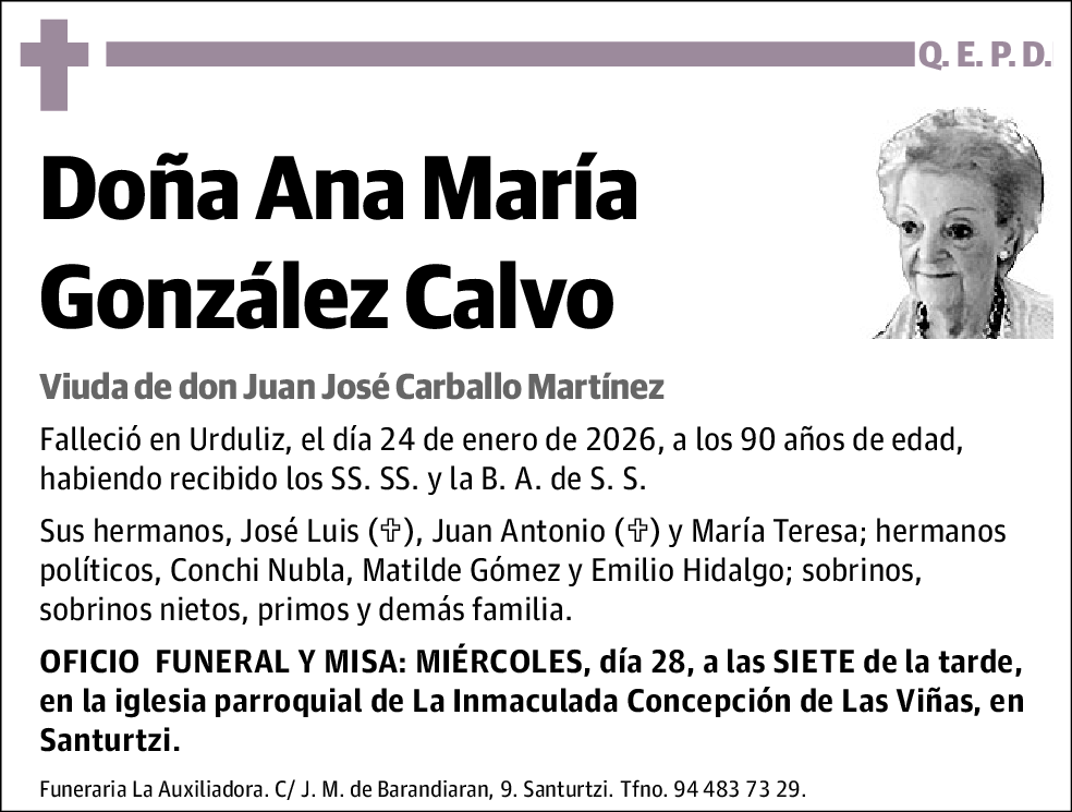 Ana María González Calvo