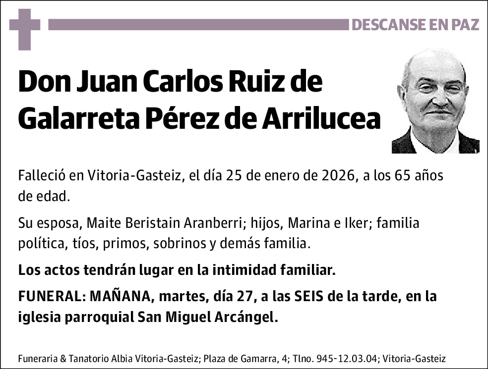 Juan Carlos Ruiz de Galarreta Pérez de Arrilucea