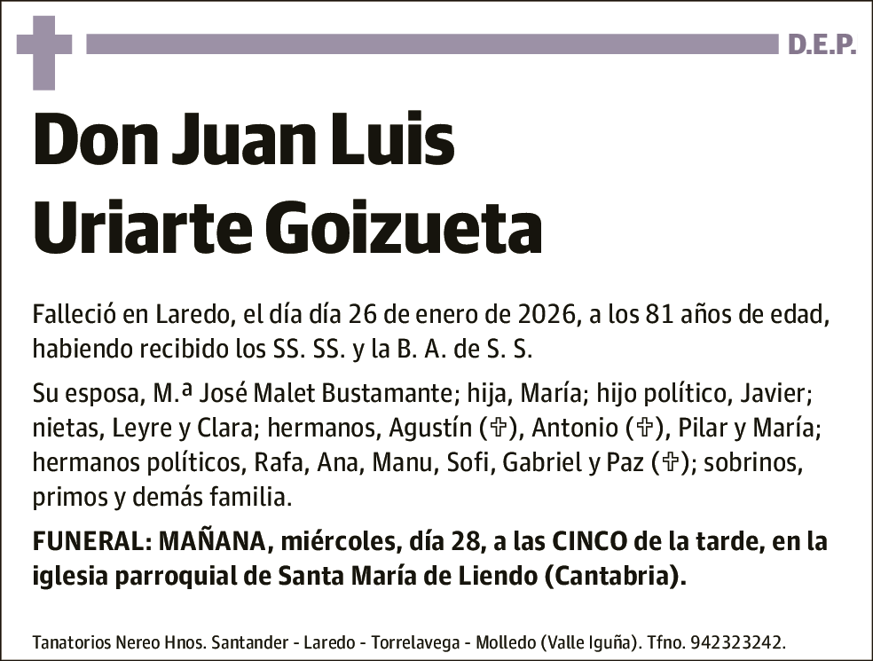 Juan Luis Uriarte Goizueta