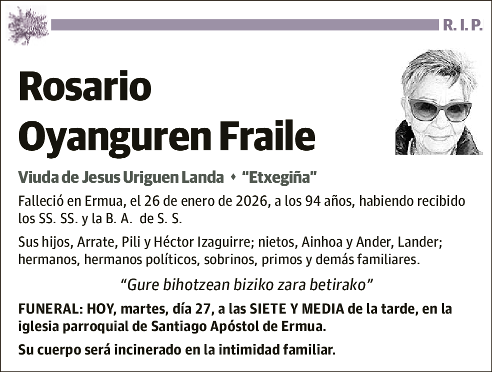 Rosario Oyanguren Fraile
