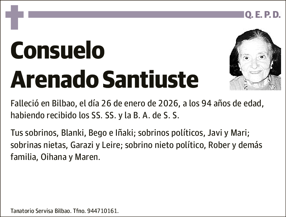 Consuelo Arenado Santiuste