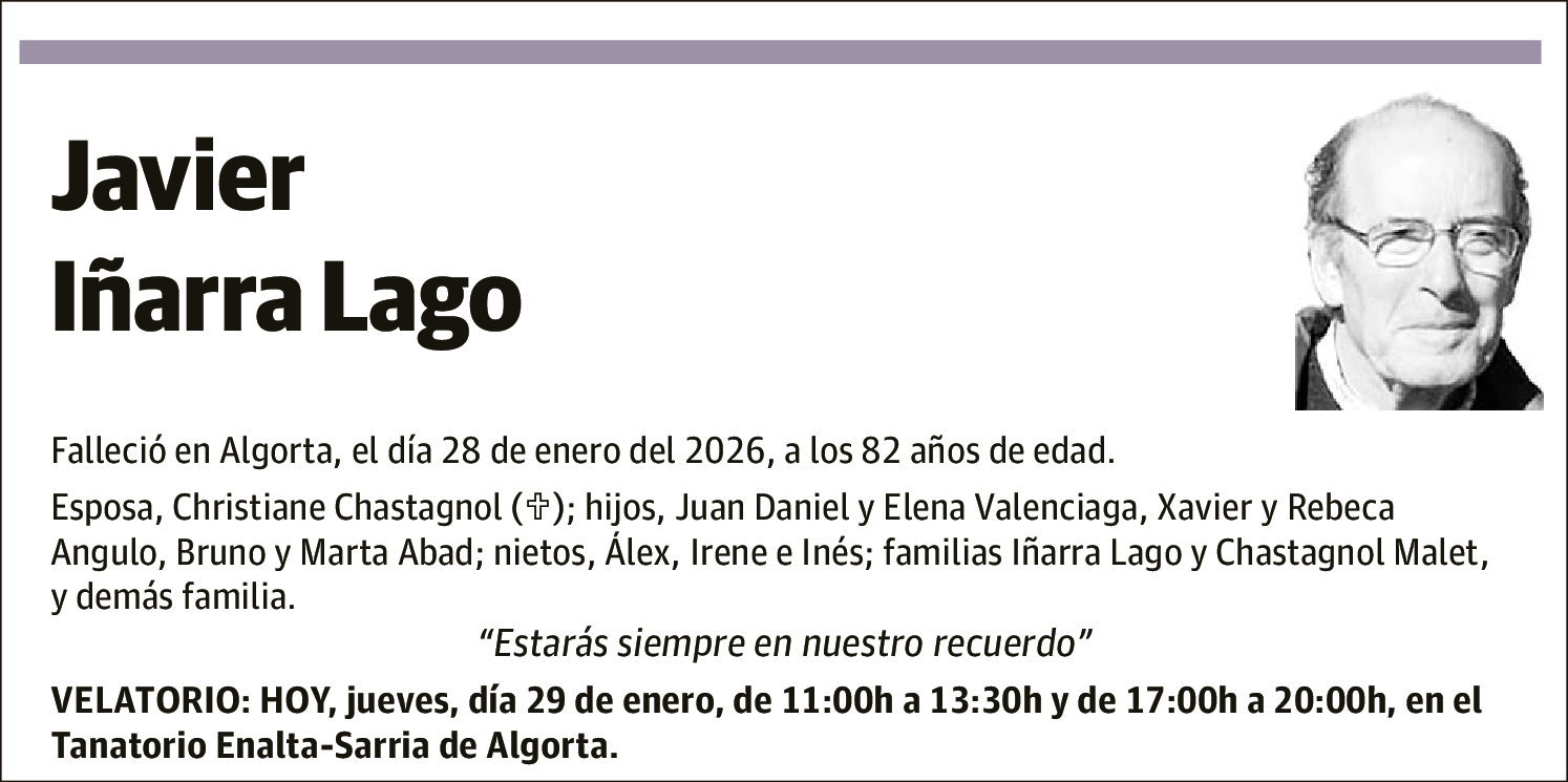 Javier Iñarra Lago