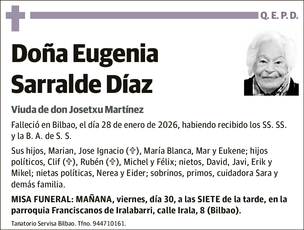 Eugenia Sarralde Díaz