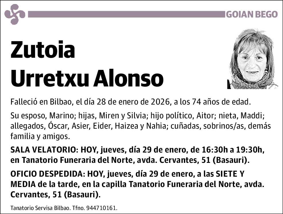 Zutoia Urretxu Alonso
