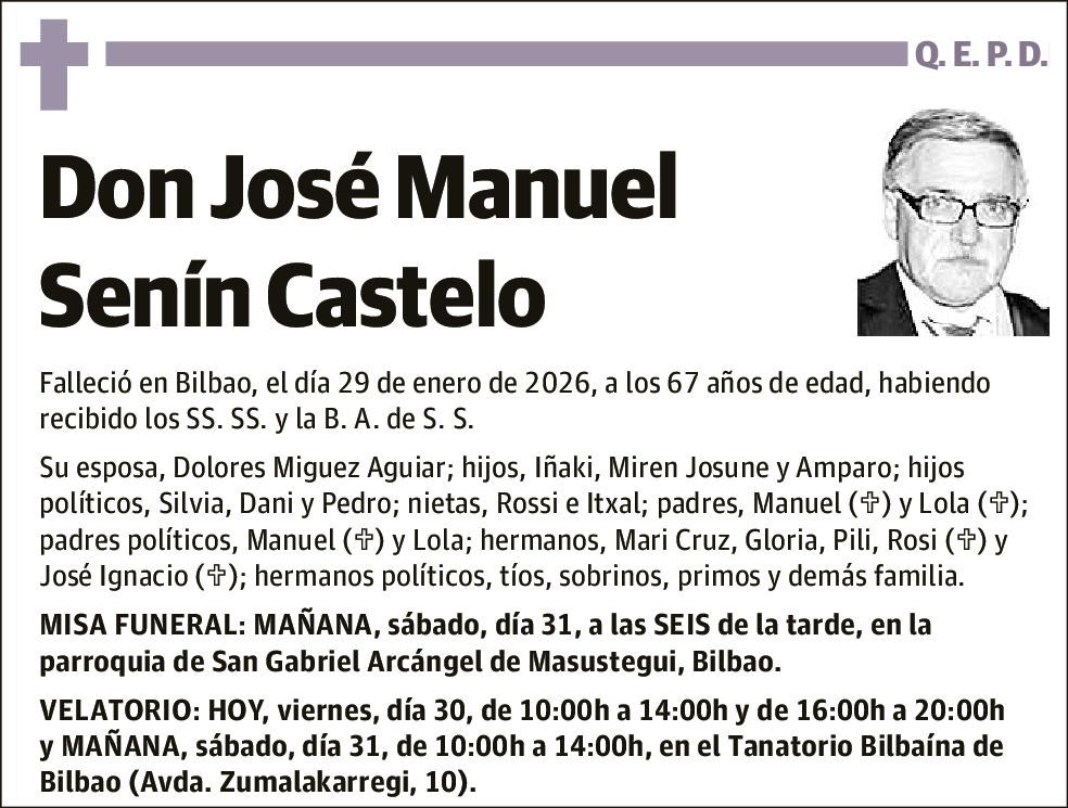 José Manuel Senín Castelo