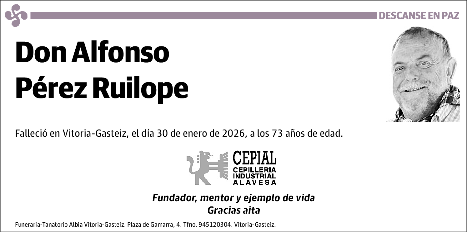 Alfonso Pérez Ruilope