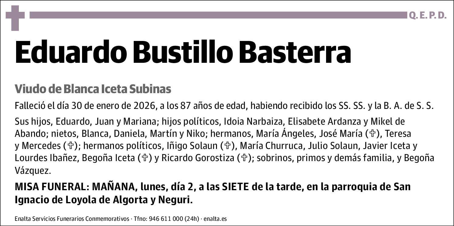 Eduardo Bustillo Basterra