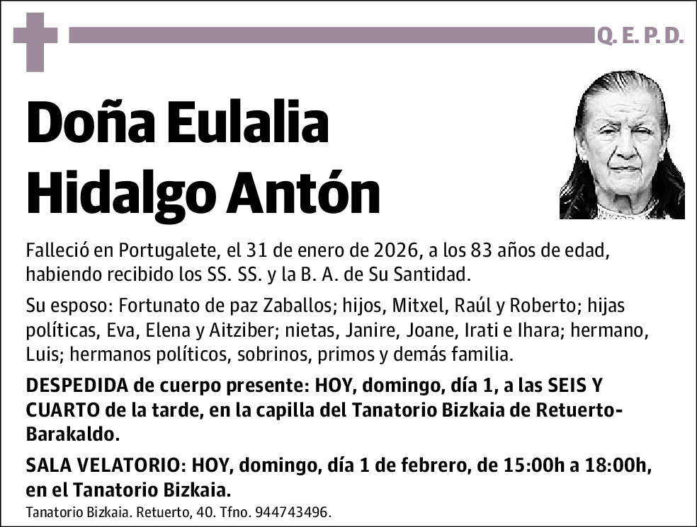 Eulalia Hidalgo Antón