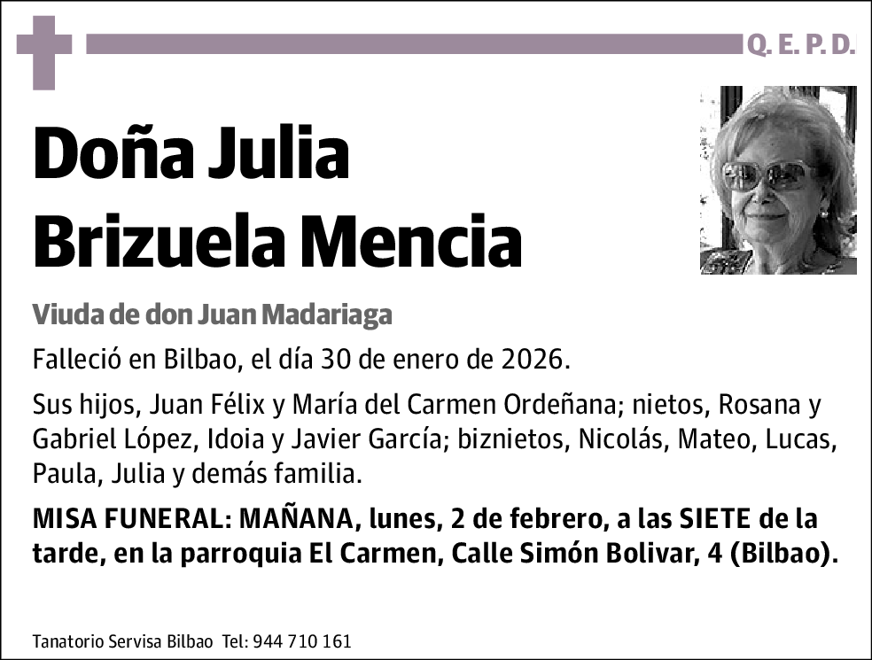 Julia Brizuela Mencia