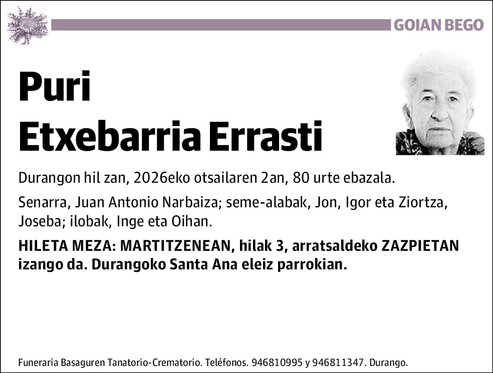 Puri Etxebarria Errasti