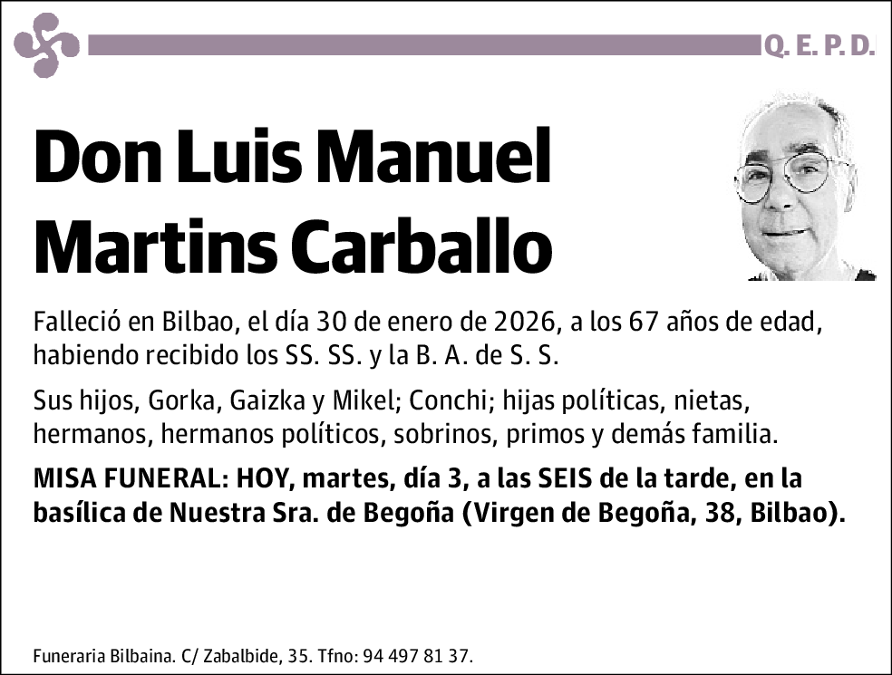 Luis Manuel Martins Carballo