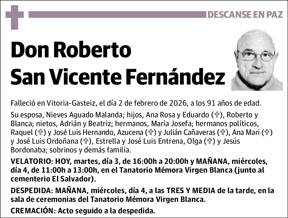 Roberto San Vicente Fernández