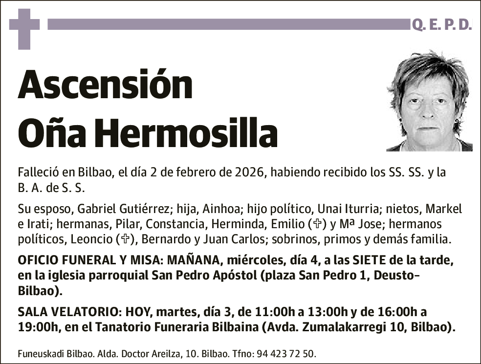 Ascensión Oña Hermosilla