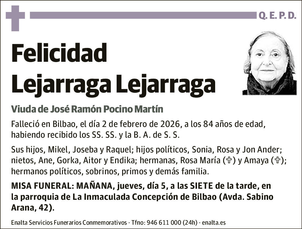 Felicidad Lejarraga Lejarraga