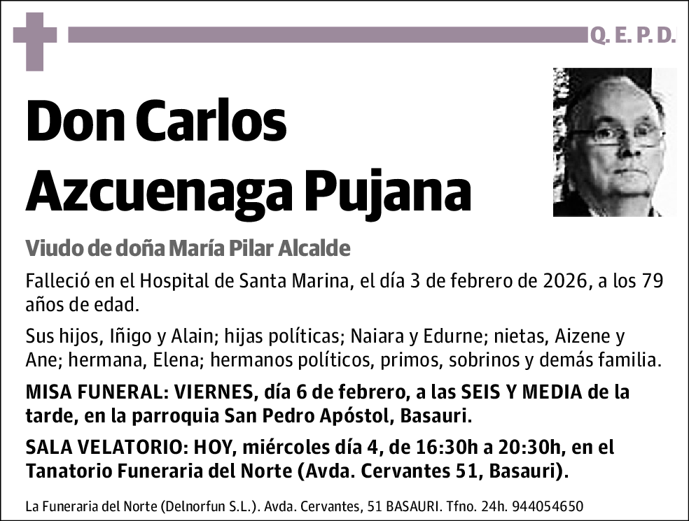 Carlos Azcuenaga Pujana