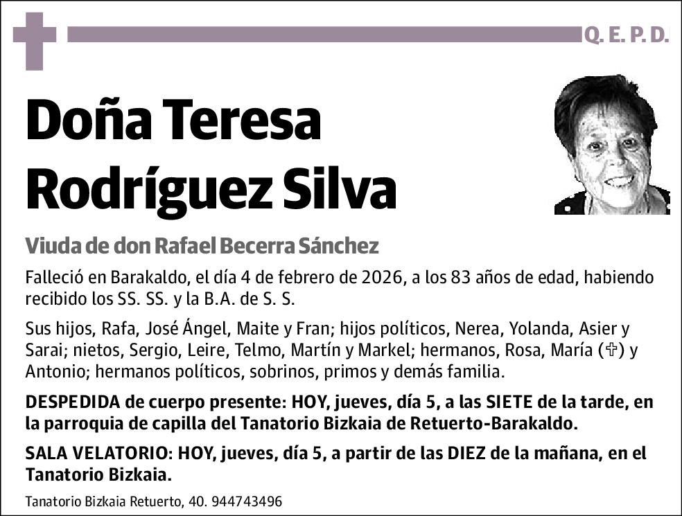 Teresa Rodriguez Silva