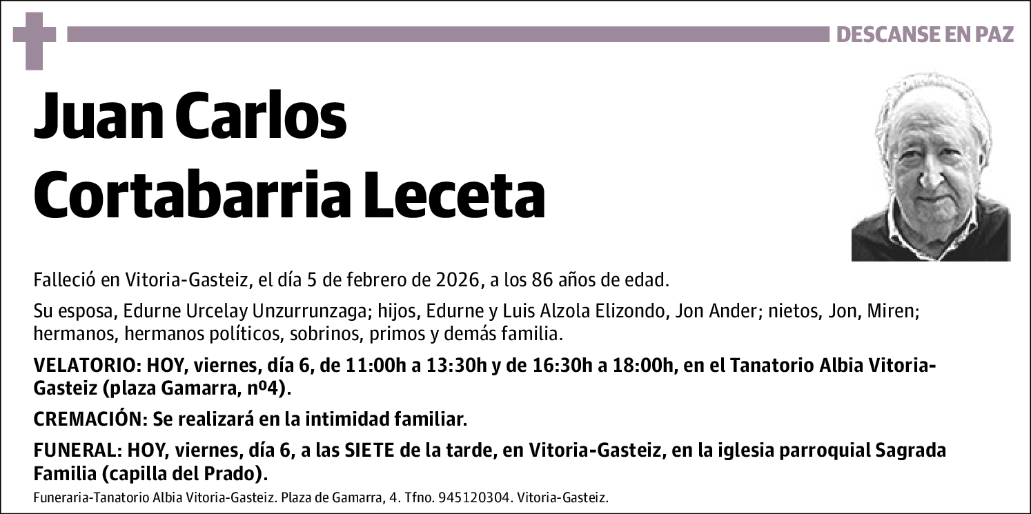 Juan Carlos Cortabarria Leceta