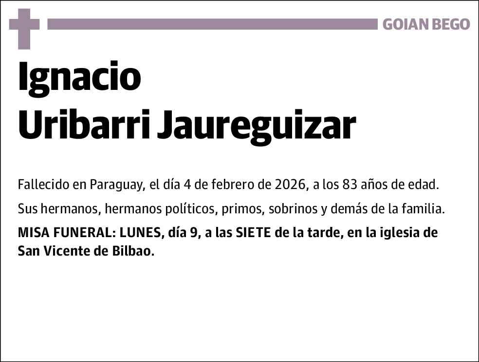 Ignacio Uribarri Jaureguizar