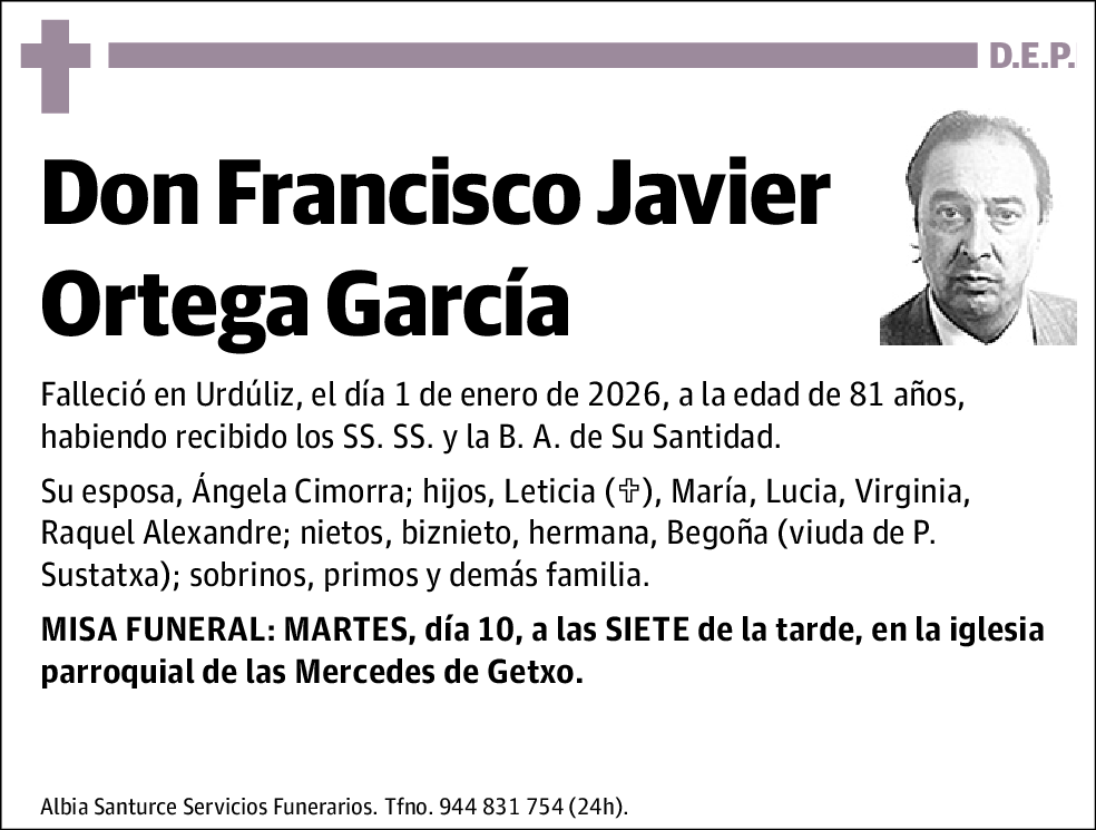 Francisco Javier Ortega García