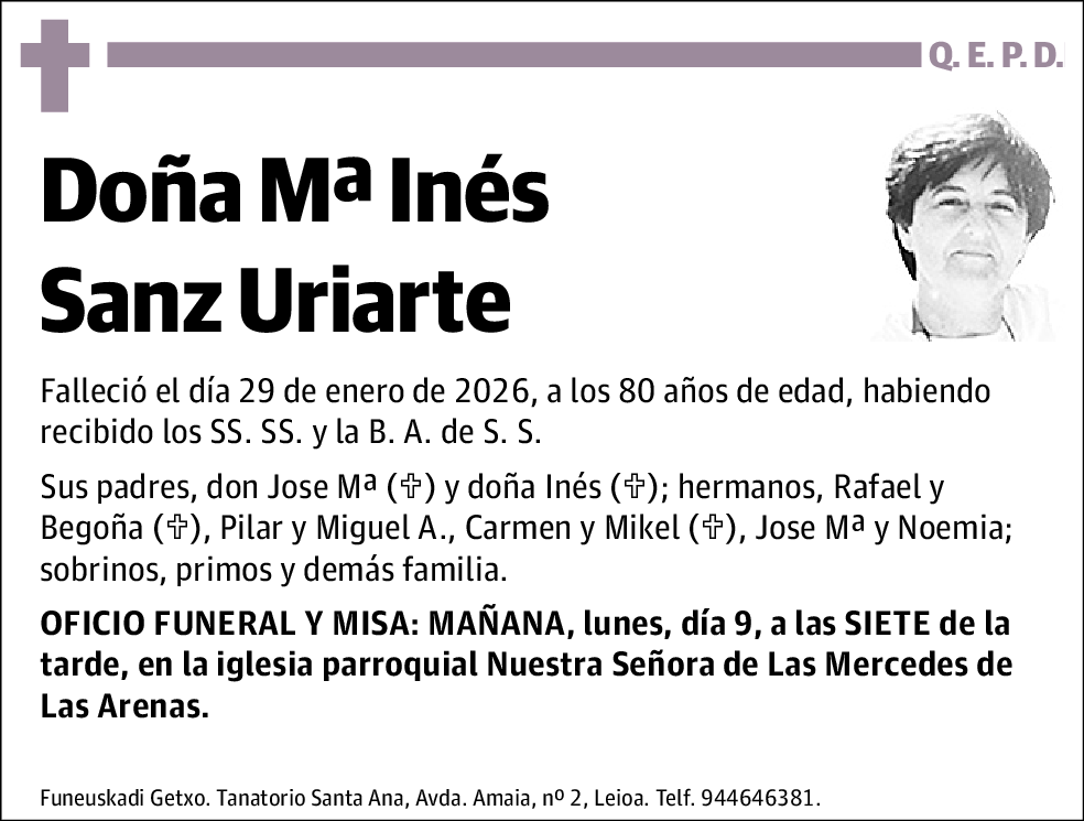 Mª Inés Sanz Uriarte