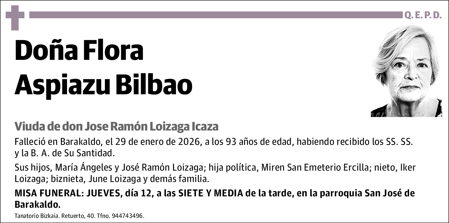 Flora Aspiazu Bilbao