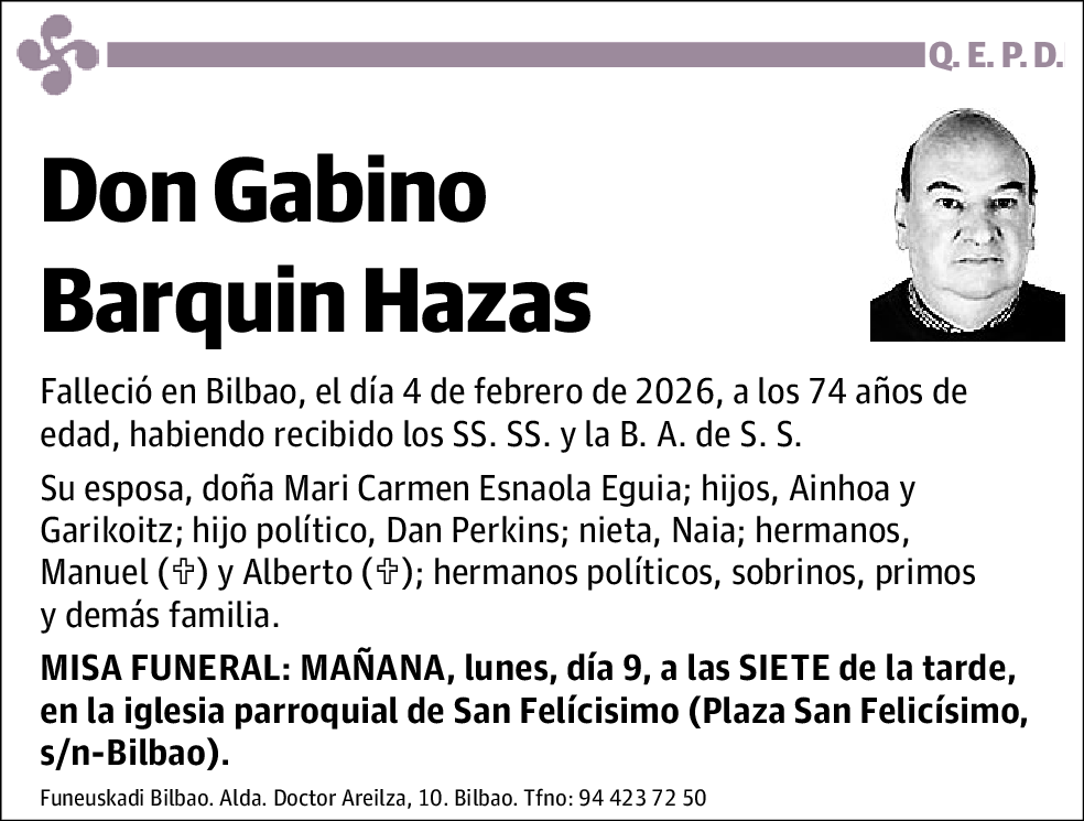 Gabino Barquin Hazas
