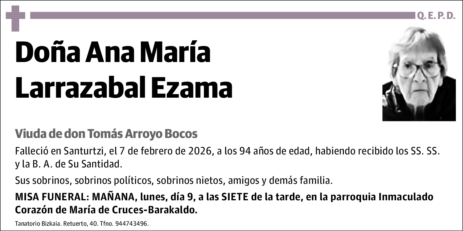Ana María Larrazabal Ezama