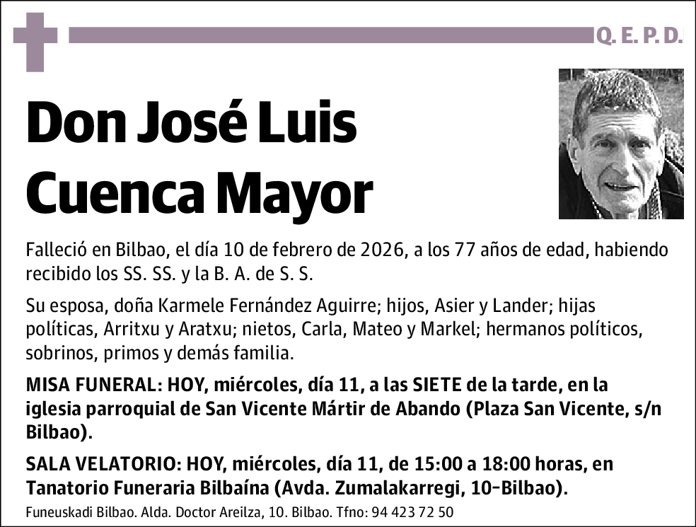 José Luis Cuenca Mayor