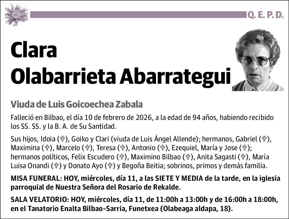 Clara Olabarrieta Abarrategui