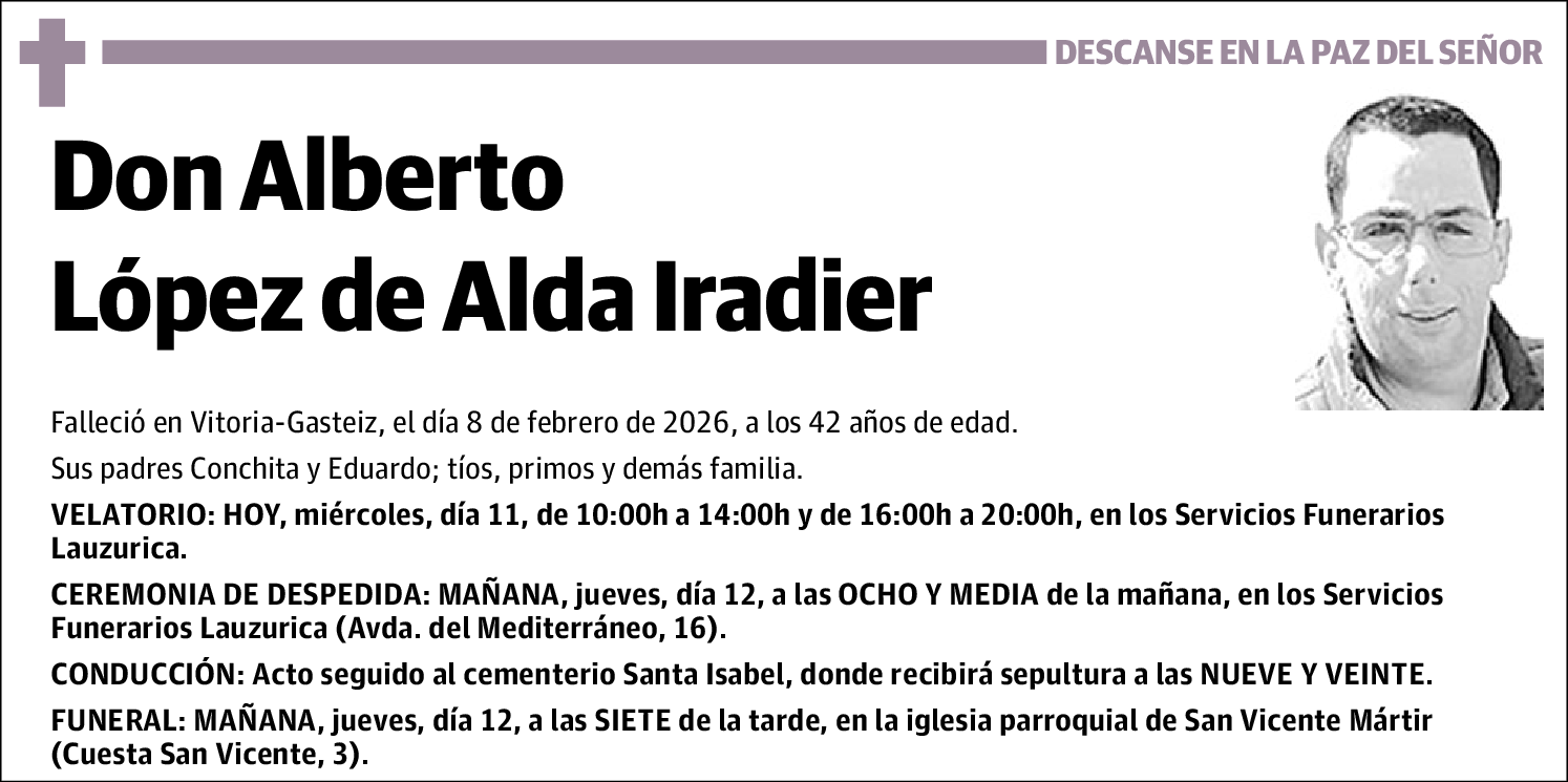 Alberto López de Alda Iradier
