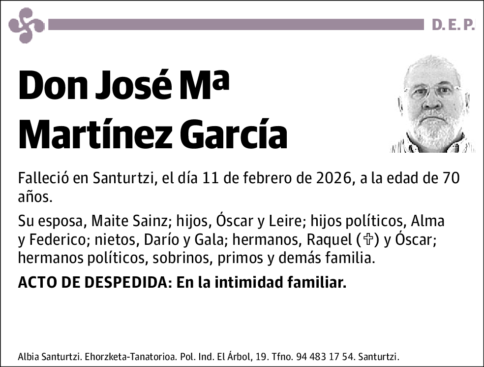 José Mª Martínez García