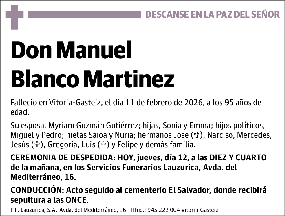Manuel Blanco Martínez
