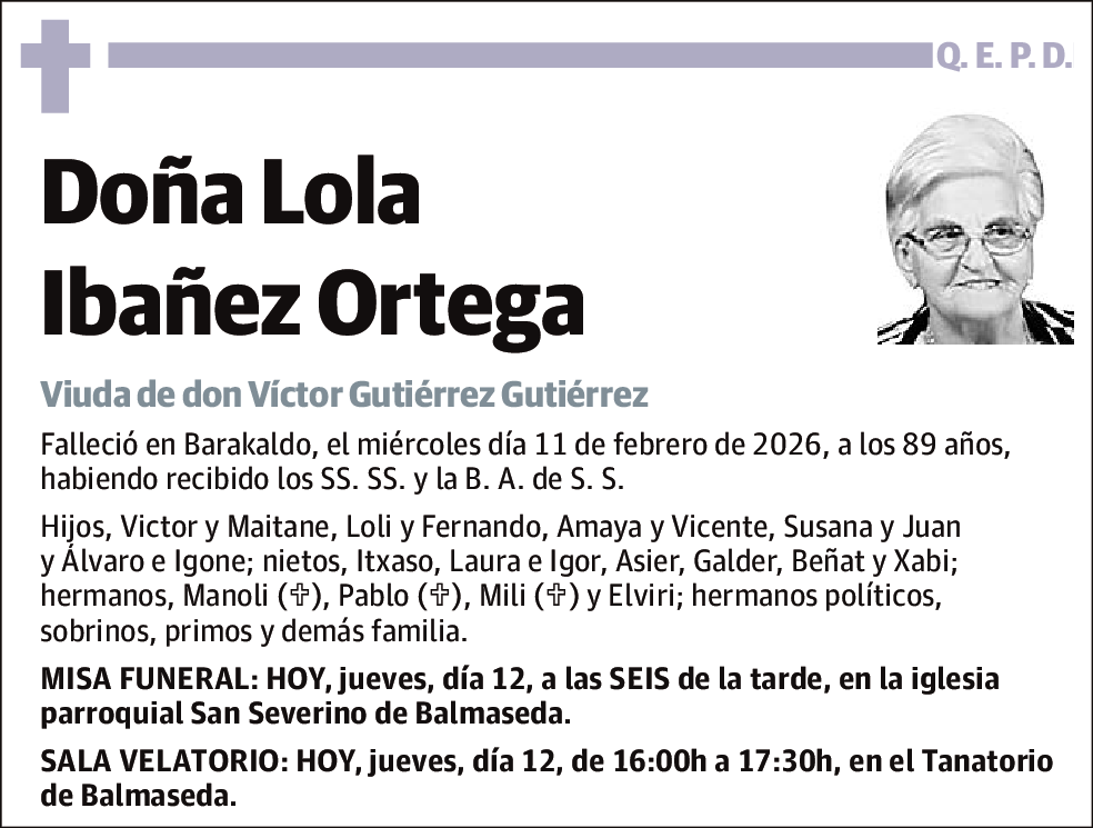 María Dolores Ibañez Ortega