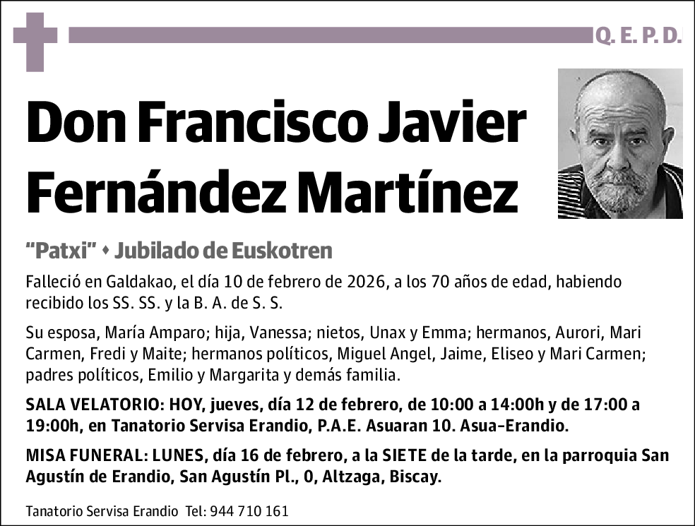 Francisco Javier Fernández Martínez