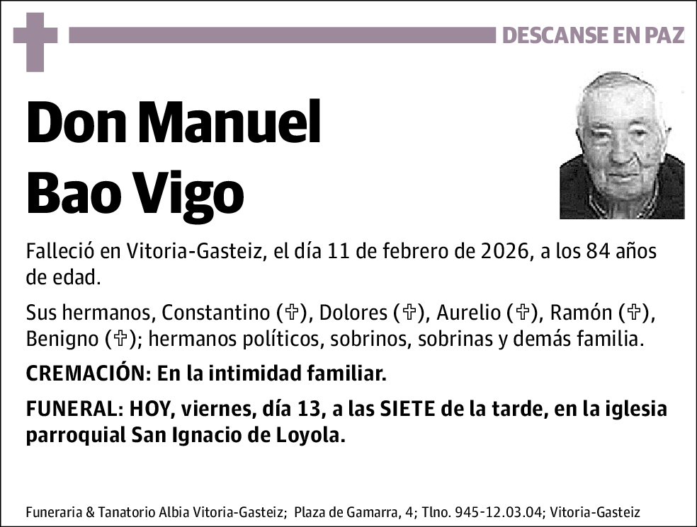 Manuel Bao Vigo