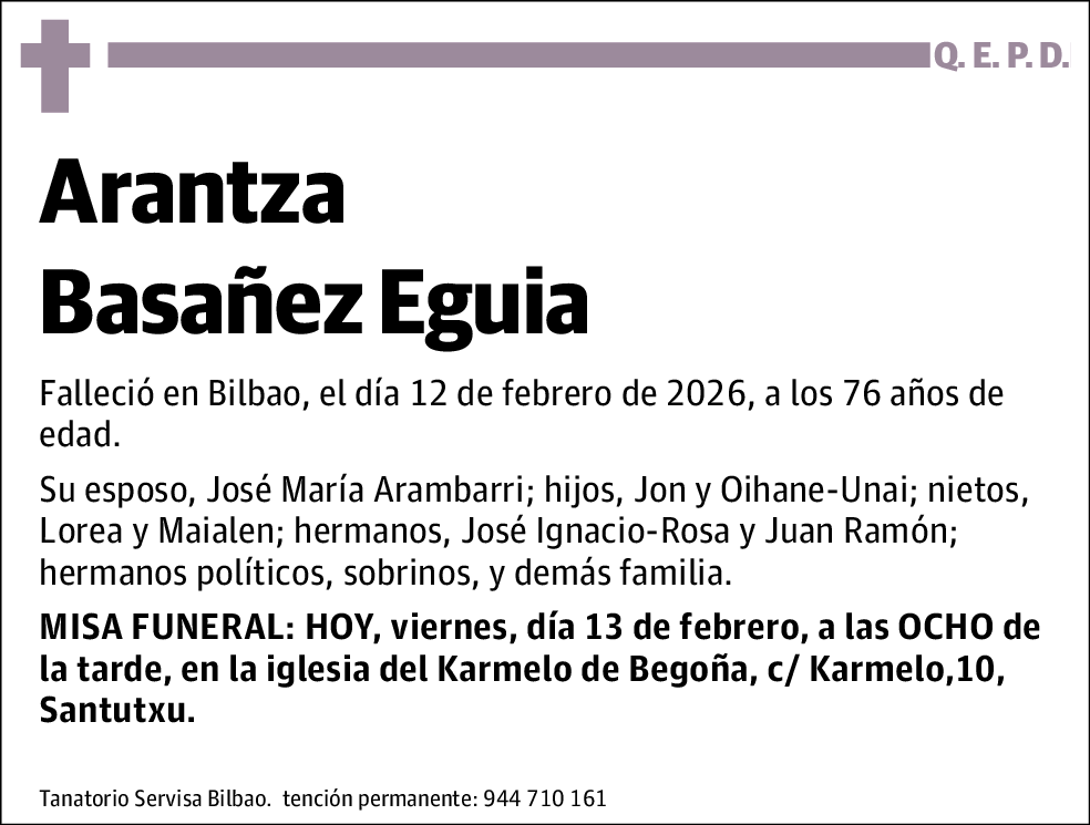 Arantza Basañez Eguia