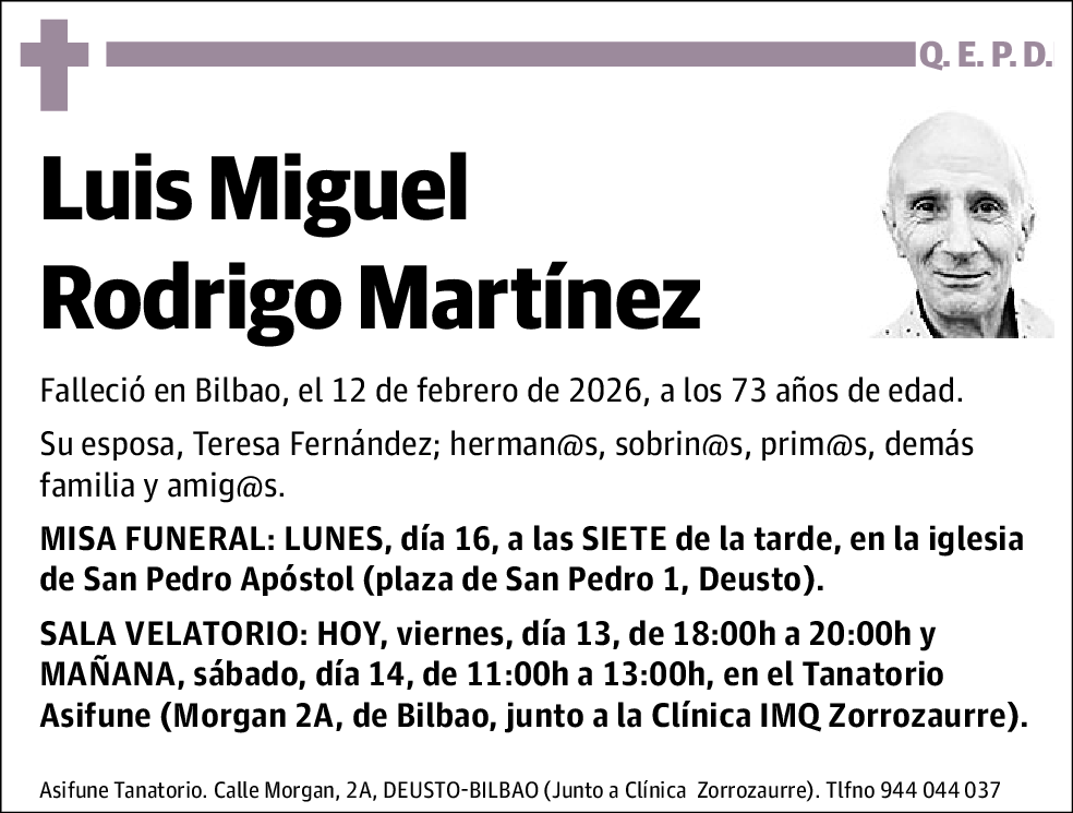 Luis Miguel Rodrigo Martínez