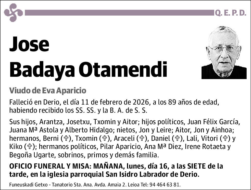Jose Badaya Badaya Otamendi