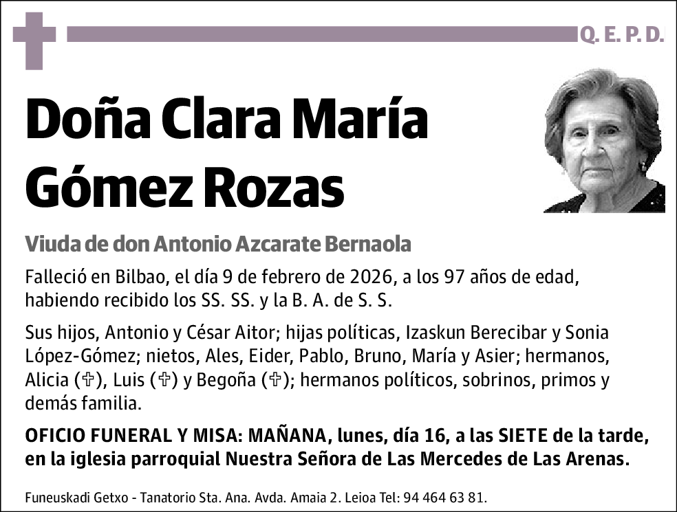 Clara María Gómez Rozas