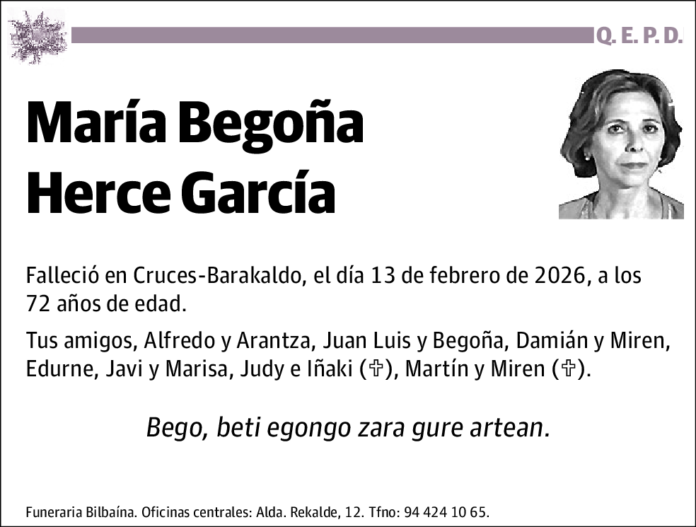 María Begoña Herce García
